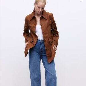 H&M Brown Suede Jacket - sold out online